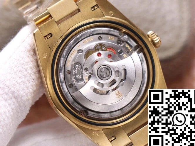 EW 18ct Date Day Factory Gold Rolex M228348RBR-0002 0205